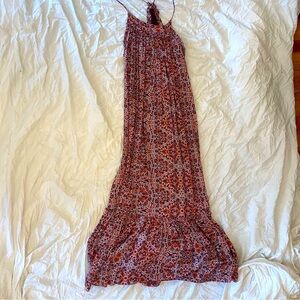 MISA Los Angeles Bohemian Patterned Maxi Dress